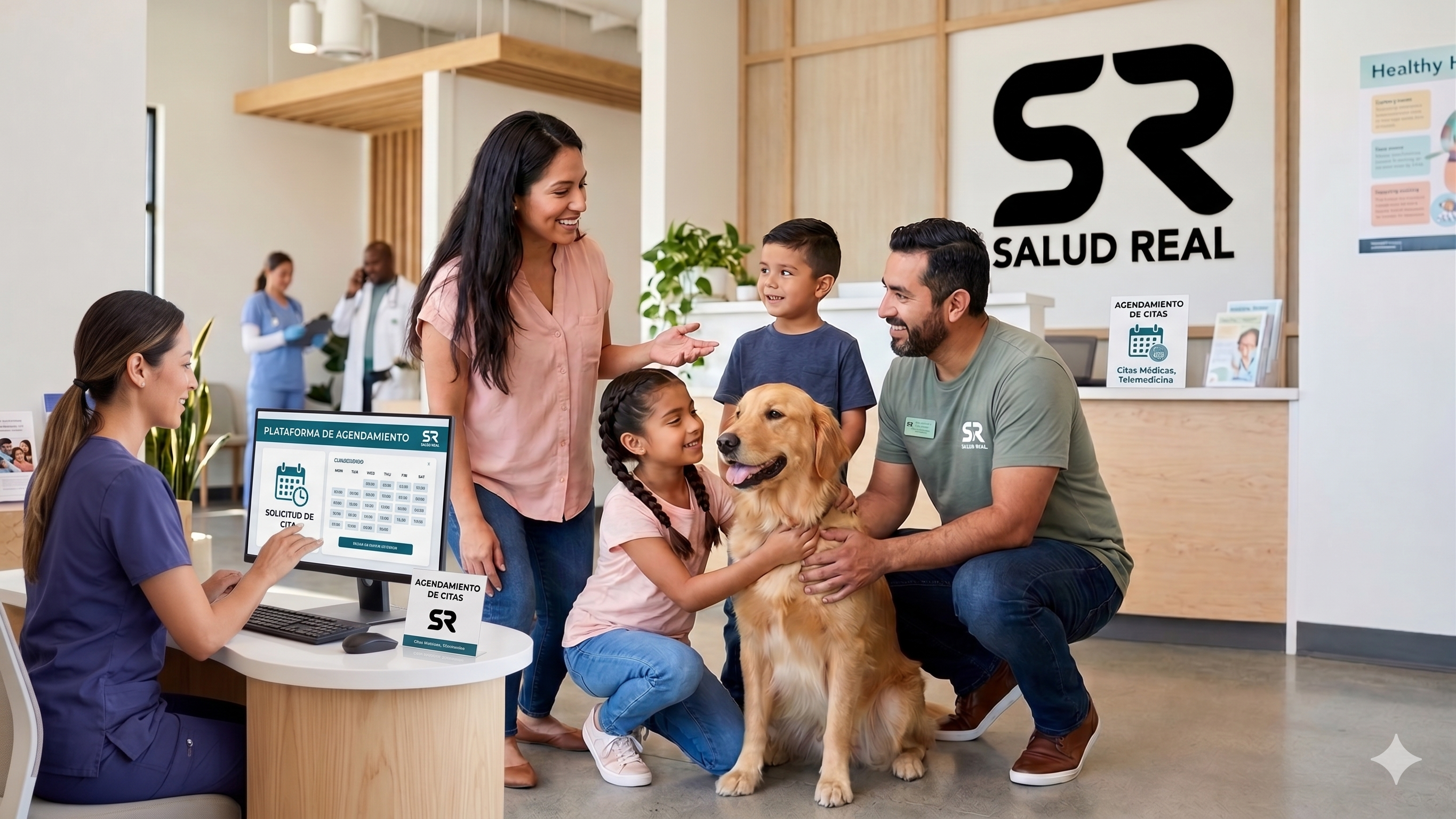 Plataforma Salud Real · Agendamiento de citas