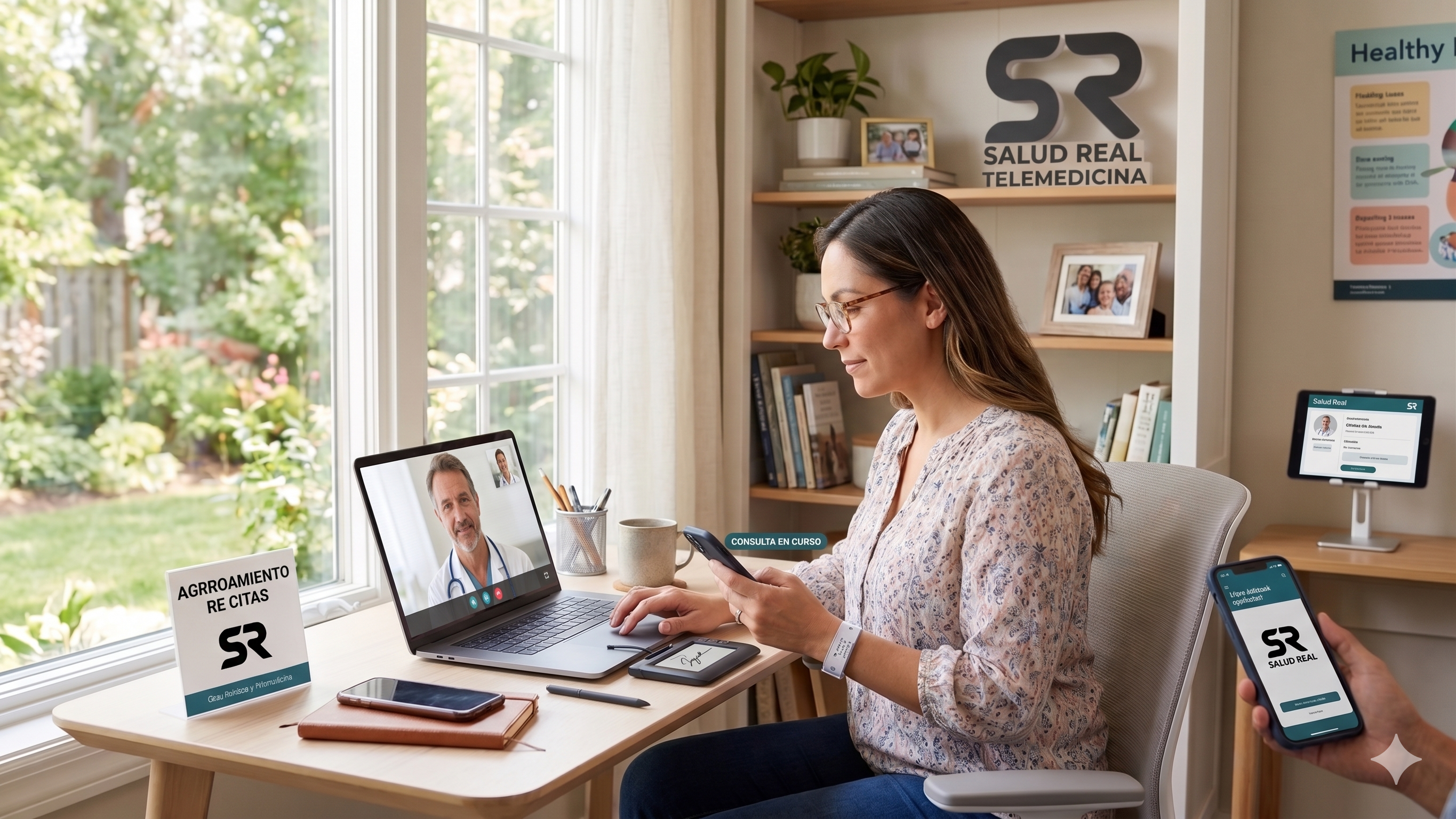 App Salud Real · Gestión móvil y web